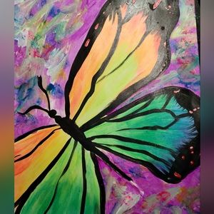 Black Light Butterfly